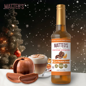 Sugar Free Coffee Syrup, Chocolate Orange (1 case/6 bottles)