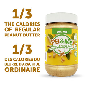 PB&Me - Powdered Peanut Butter (1 case/6 Jars) - Original (200g)