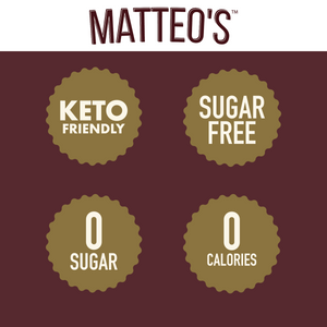 Matteo's Sugar Free Coffee Syrup, Pumpkin Caramel (1 case/6 bottles)