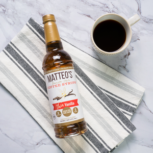 Matteo's Sugar Free Coffee Syrup, Caramel Creme (1 case/6 bottles)