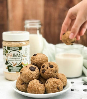 Organic Powdered Peanut Butter (1 case/6 Jars) - No Sugar Added (1LB)