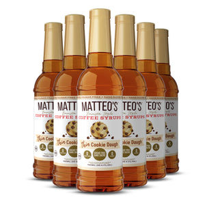 Matteo's Sugar Free Coffee Syrup, Cookie Dough (1 case/6 bottles)