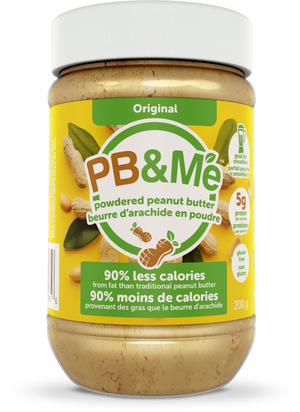 PB&Me - Powdered Peanut Butter (1 case/6 Jars) - Original (200g)