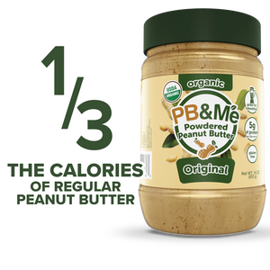 Organic Powdered Peanut Butter (1 case/6 Jars) - Original (1LB)