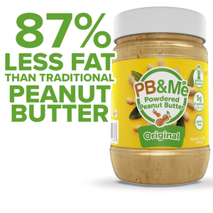 PB&Me - Powdered Peanut Butter (1 case/6 Jars) - Original (1LB)