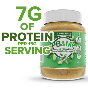 Powdered Peanut Butter (1 case/6 Jars) - No Sugar Added (2LBs)