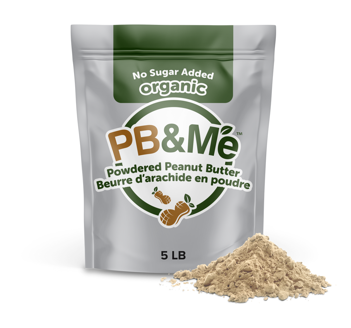 5LB Bulk Bag (Organic no sugar added) 1 case/6 bags