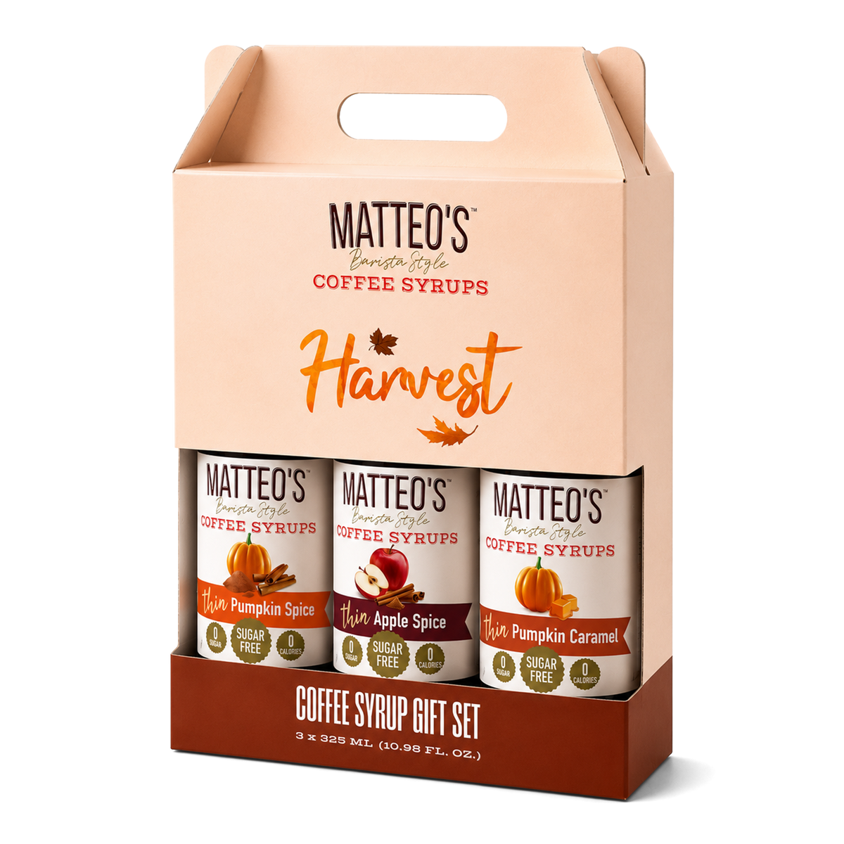 Matteo's Harvest Gift Pack, 325mL (1 Case/4 Gift Sets)
