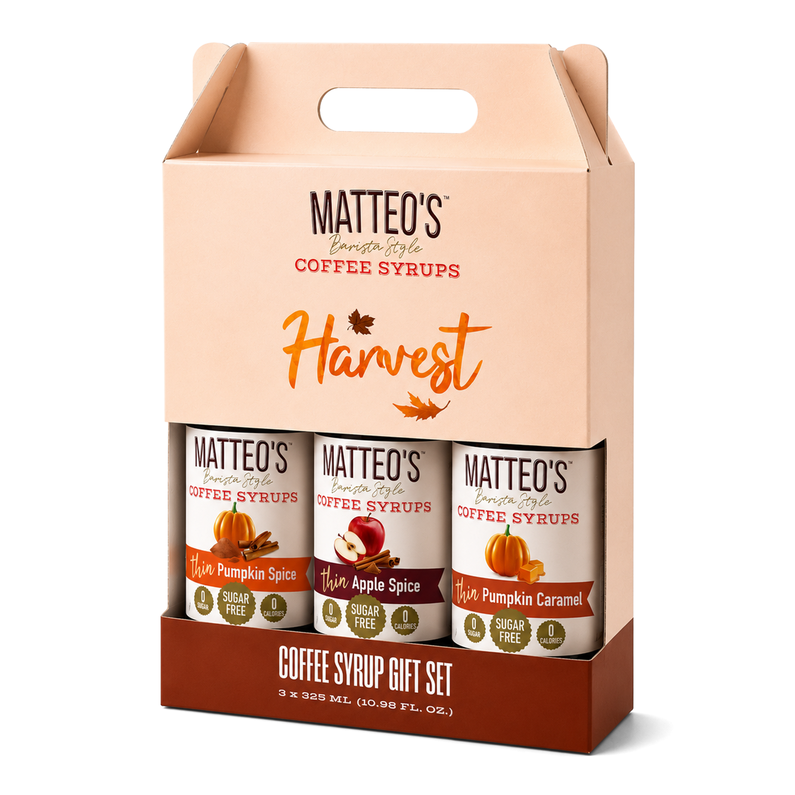 Matteo's Harvest Gift Pack, 325mL (1 Case/4 Gift Sets)