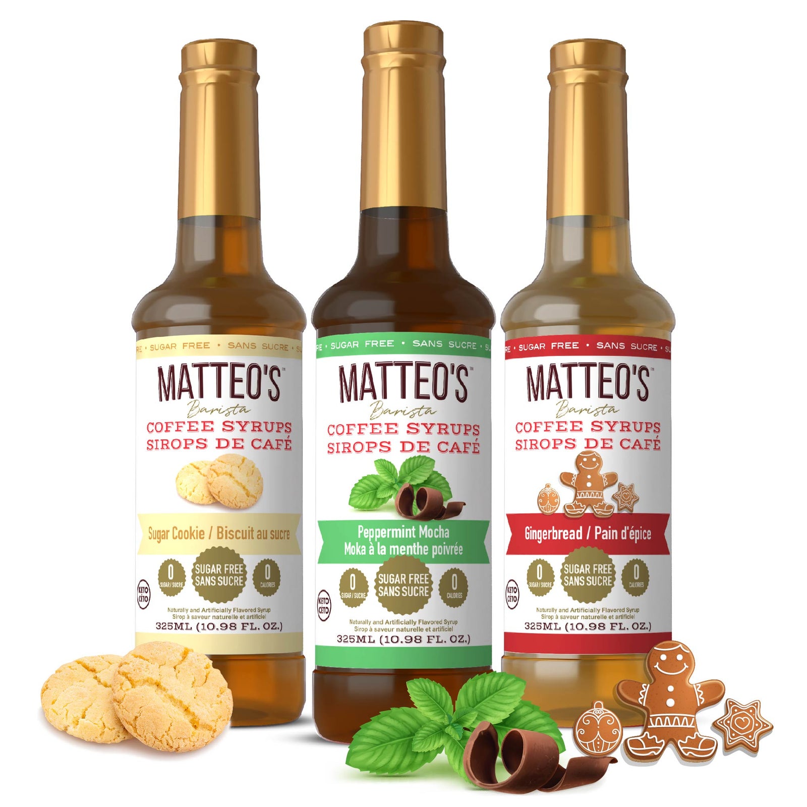 Matteo's Holiday Gift Pack, 325mL (1 Case/4 Gift Sets)