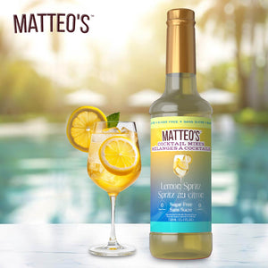 Sugar Free Cocktail Mixes - Lemon Spritz (1 case/6 bottles)