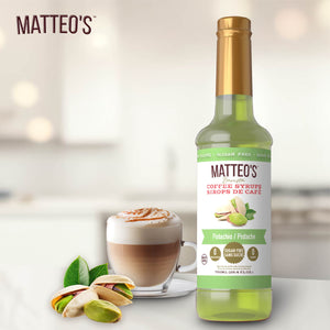 Sugar Free Coffee Syrup - Pistachio (1 case/6 bottles)