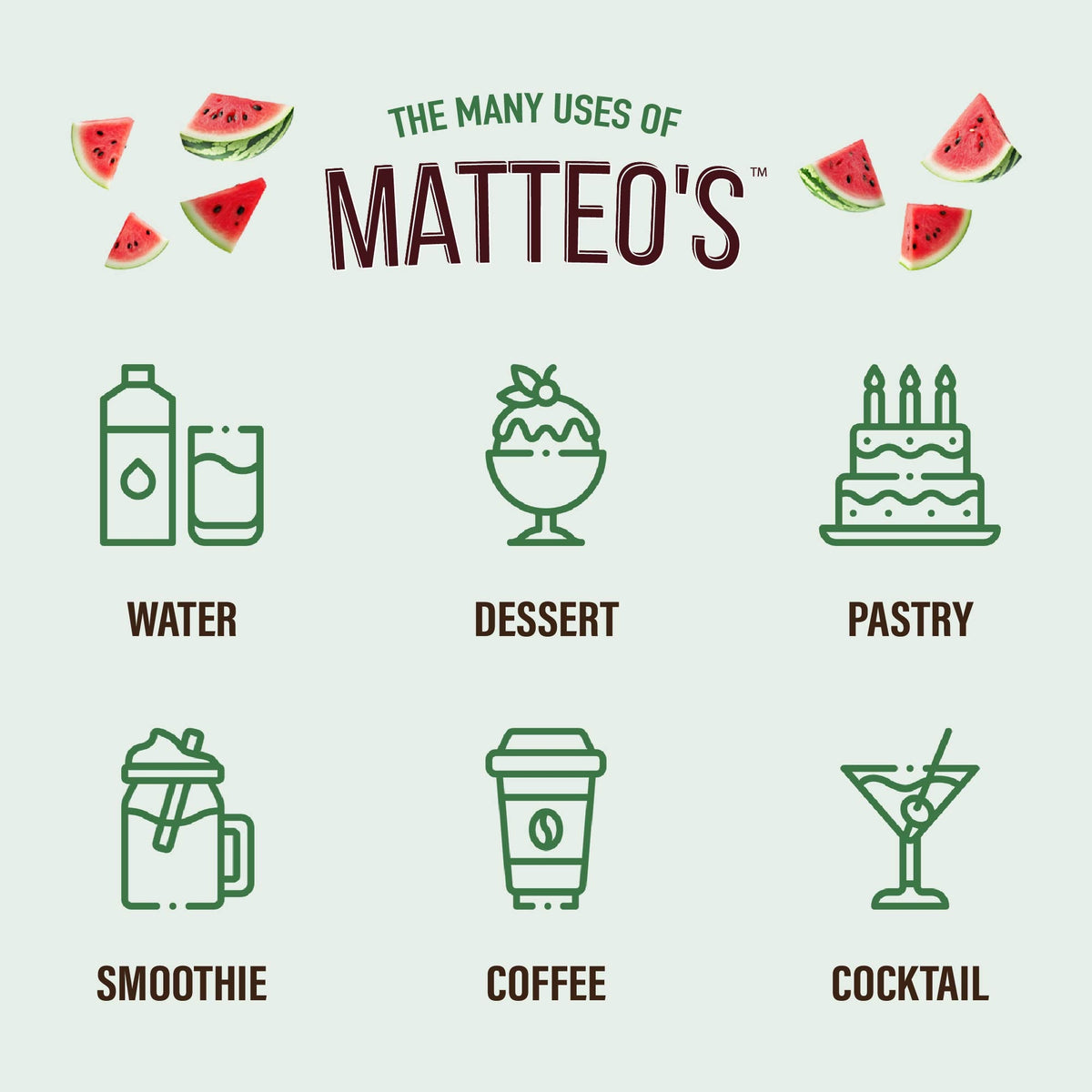 Sugar Free Mix - Watermelon(1 case/6 bottles)