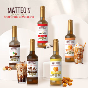 Sugar Free Coffee Syrup - Pistachio (1 case/6 bottles)