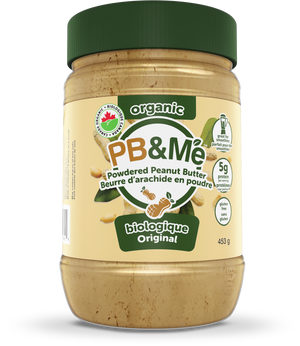 Organic Powdered Peanut Butter (1 case/6 Jars) - Original (1LB)