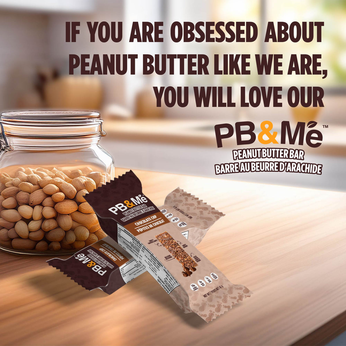 PB&Me Peanut Butter Bar Case – Chocolate Chip