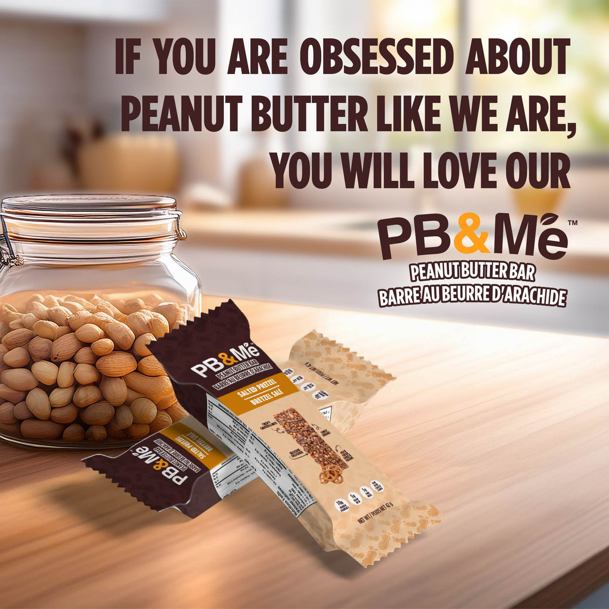 PB&Me Peanut Butter Bar Case – Pretzel