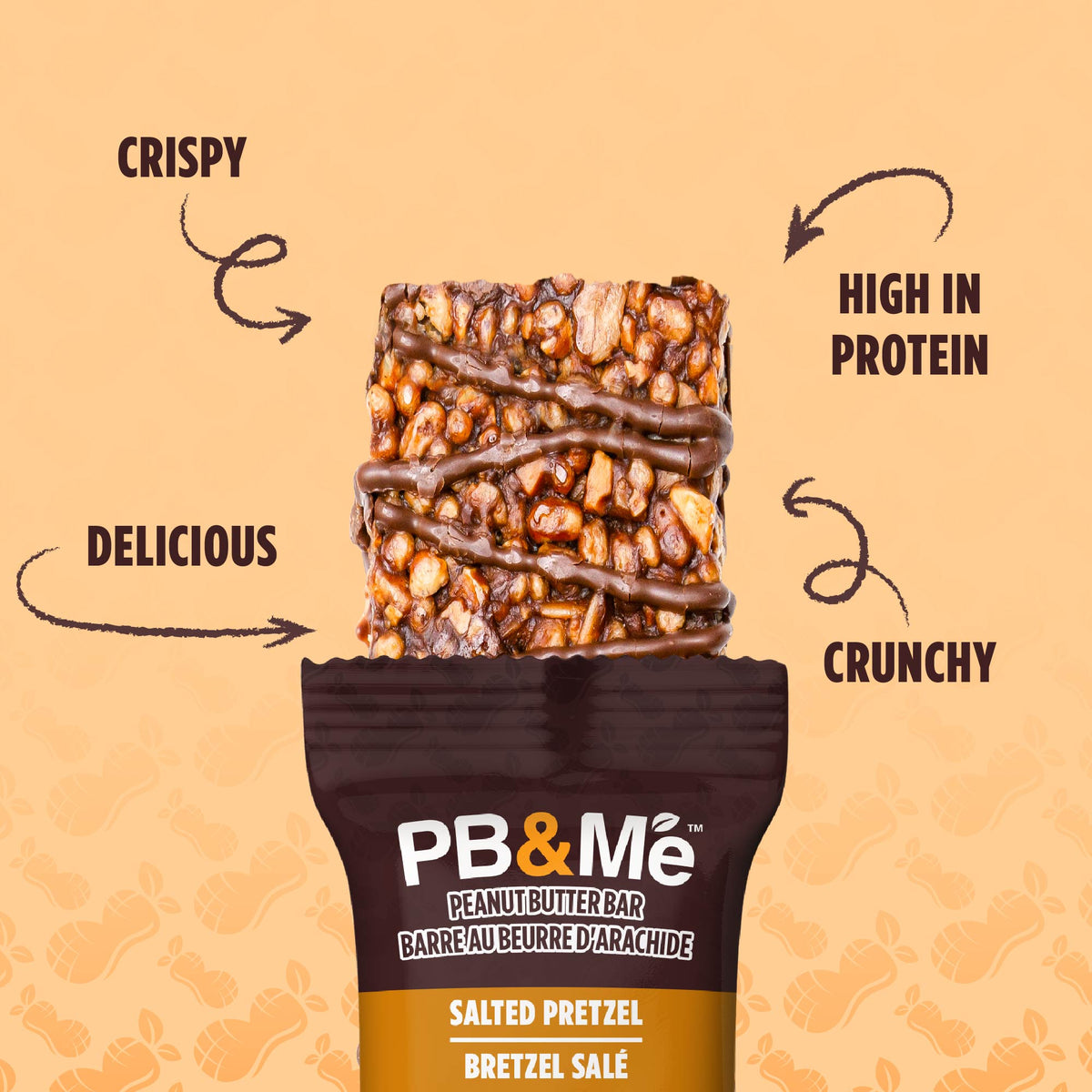 PB&Me Peanut Butter Bar Case – Pretzel