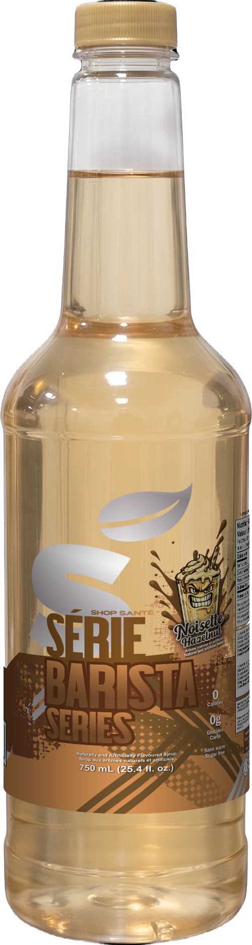 Sugar Free Coffee Syrup - Hazelnut (1 case/6 bottles)