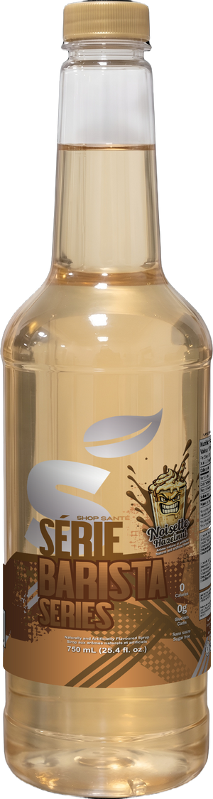 Sugar Free Coffee Syrup - Hazelnut (1 case/6 bottles)
