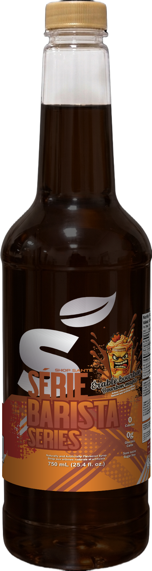 Sugar Free Coffee Syrup - Maple Bourbon (1 case/6 bottles)