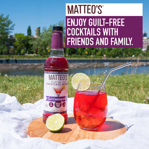 Matteo's Sugar Free Cocktail Mixes - Pomegranate Margarita (1 case/6 bottles)