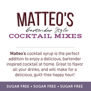 Matteo's Sugar Free Cocktail Mixes - Cosmopolitan (1 case/6 bottles)