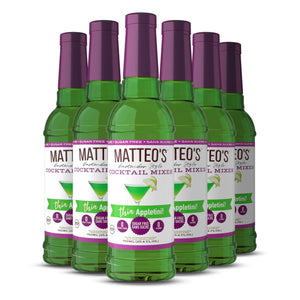 Matteo's Sugar Free Cocktail Mixes - Appletini (1 case/6 bottles)