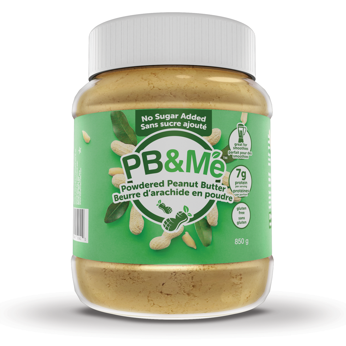 Powdered Peanut Butter (1 case/6 Jars) - No Sugar Added (2LBs)